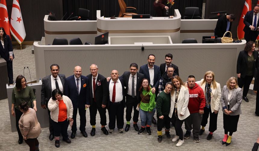 Cumhuriyet Meclisi’nde down sendromu farkındalık günü etkinliği