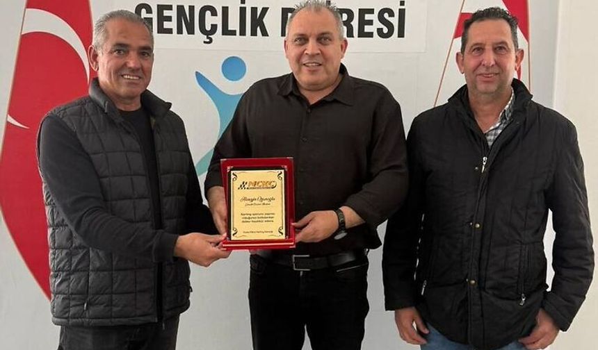 Kuzey Kıbrıs Karting Derneği’nden Gençlik Dairesi’ne ziyaret