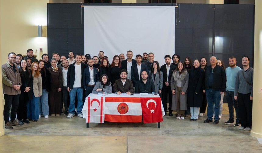 CTP Gençlik Örgütü Mağusa İlçe Kongresi Gerçekleşti: Yeni Başkan Berke Cansoy