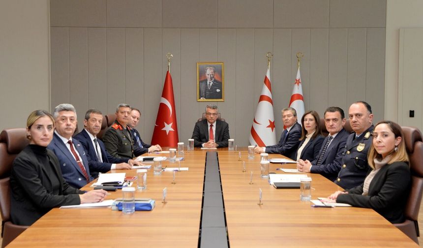 Cumhuriyet Güvenlik Kurulu toplantısı başladı