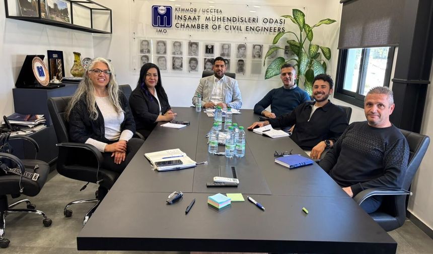 İnşaat Mühendisleri Odası’nda sosyal ve iletişim çalışmalarına yeni yol haritası