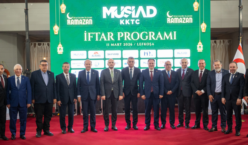 MÜSİAD KKTC’nin iftar programı yoğun katılımla gerçekleştirildi