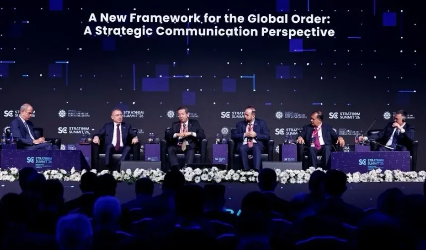 Ertuğruloğlu, STRATCOM Zirvesi'nde konuştu: Çok şanslıyız, ana vatanımız Türkiye bizim yanımızda