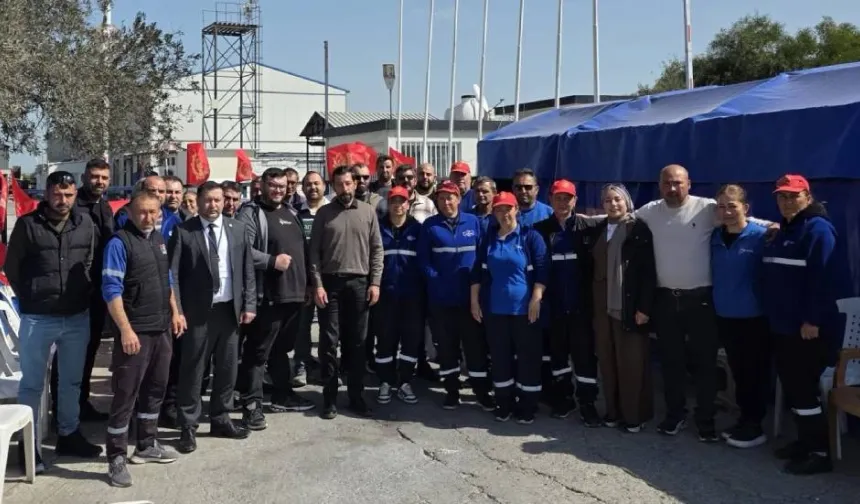 Ali Özgöçmen: Ektam Kıbrıs işçilerinin mücadelesi ilham verici