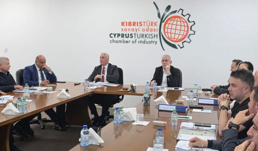 Ekonomi ve Enerji Bakanı Amcaoğlu’ndan Sanayi Odası’na ziyaret