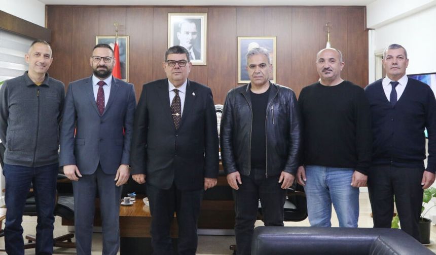 Berova, KKTC Fırın ve Unlu Mamuller Derneği’ni kabul etti