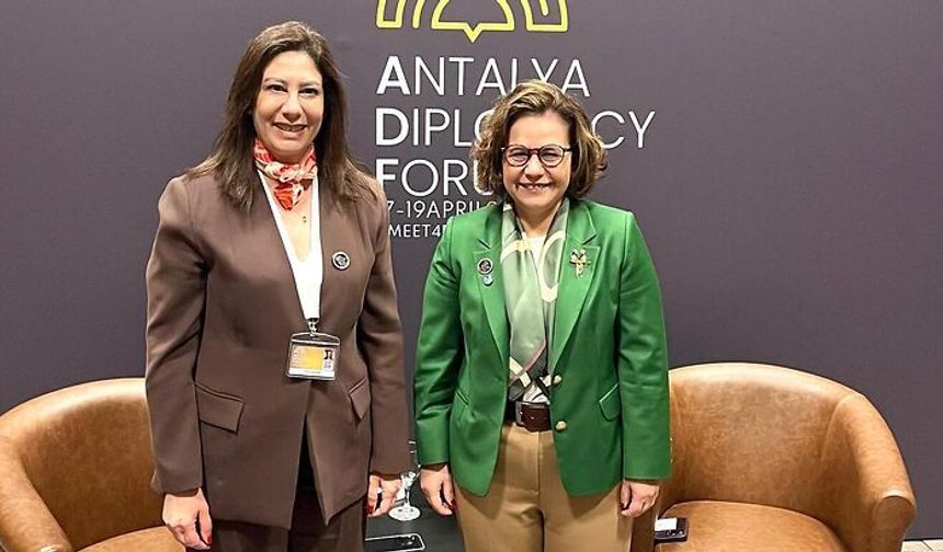 İncirli, T.C. Dışişleri Bakan Yardımcısı Ayşe Berris Ekinci ile görüştü