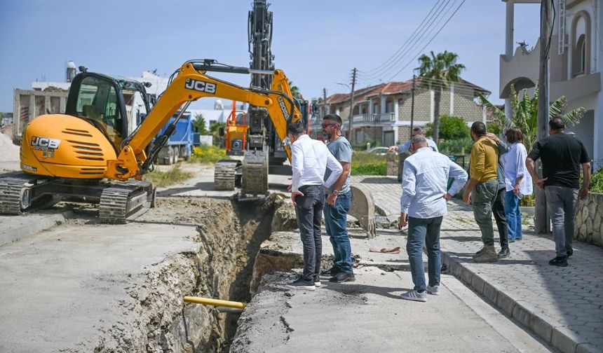 Kerpiçevler’de altyapı atağı: 30 hane daha kanalizasyona bağlanıyor