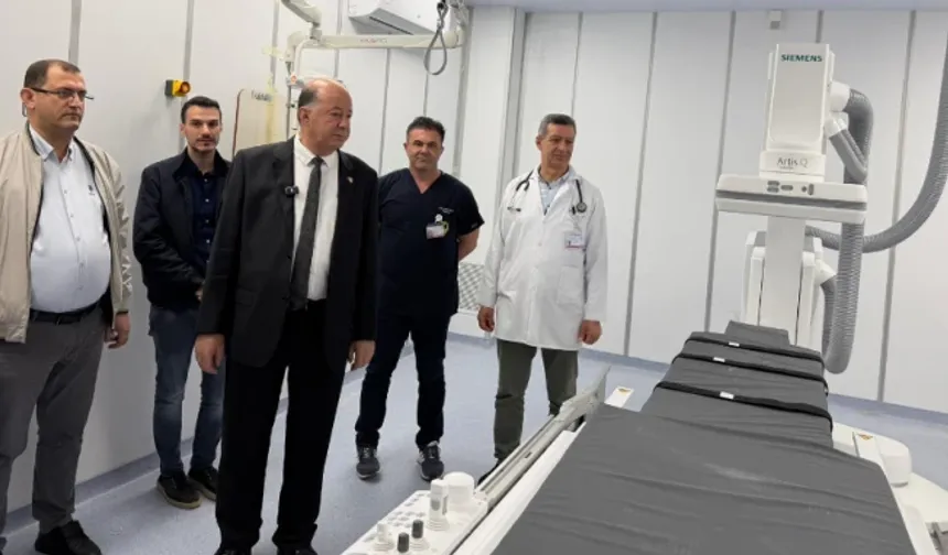 Dinçyürek: ”Mağusa Devlet Hastanesi’nde Anjiyo Merkezi hizmete hazır”