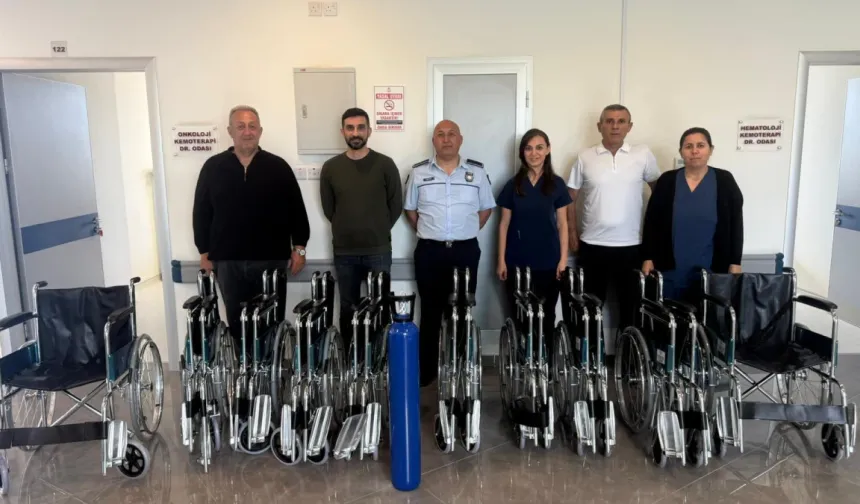 Polis Derneği’nden anlamlı bağış