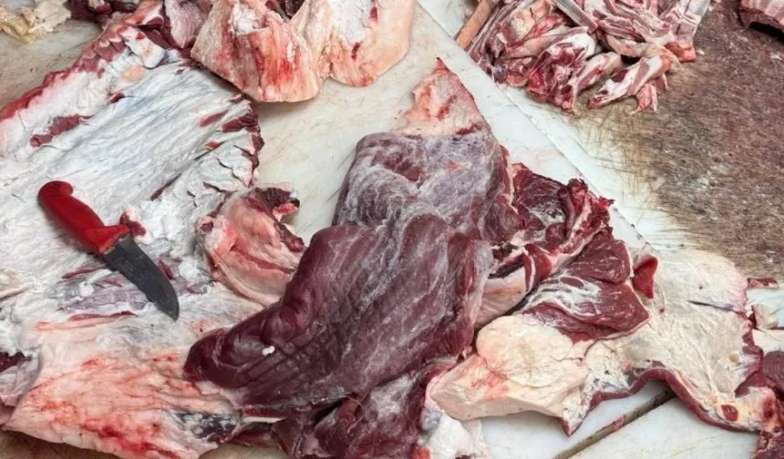 Gazimağusa'daki denetimlerde 800 kilogram et imha edildi