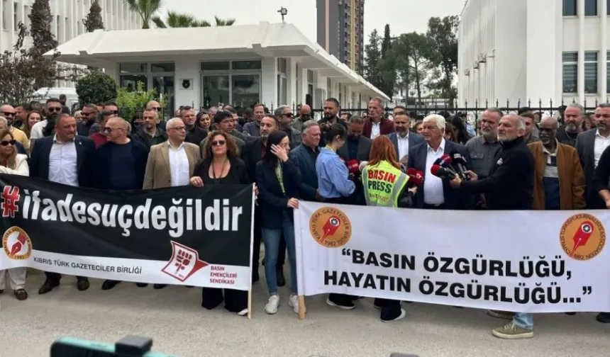 Başbakanlık önünde eylem: Yasa Meclis'e geldiği an genel grev ve eylemde olacağız