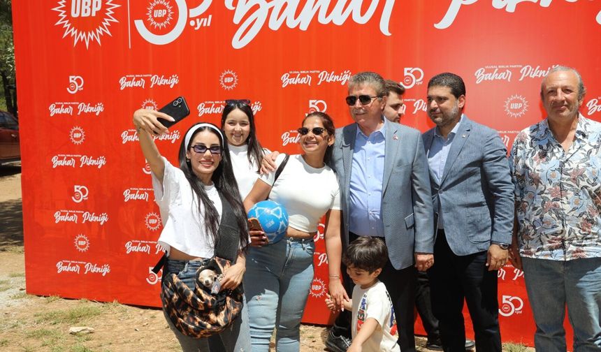 UBP 50. Yıl Bahar Pikniği’nde Güçlü Birlik ve Beraberlik Mesajı