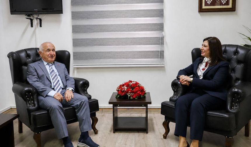 İncirli, TBMM 24. Dönem Başkanı Cemil Çiçek ile görüştü