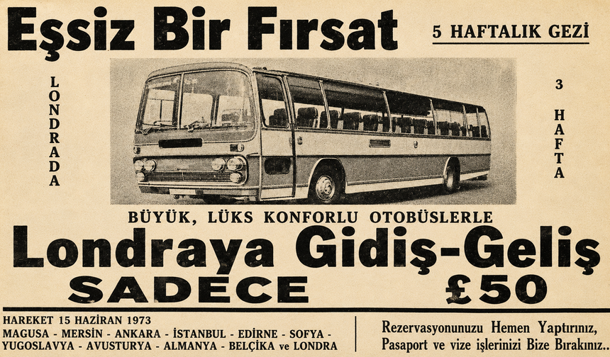 Bir neslin Londra hayali bu otobüslerle başladı