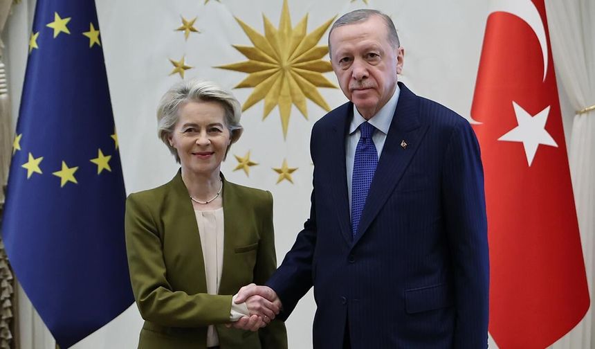 Erdoğan, AB Komisyonu Başkanı ile görüştü