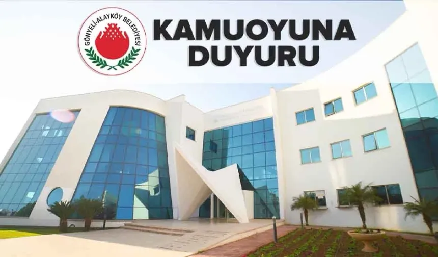 Gönyeli-Alayköy Belediyesi, Kurban Bayramı’na hazır: Bayram boyunca hizmetlerimiz aksamayacak