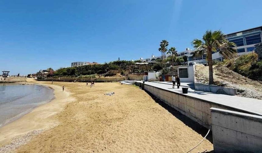 Kervansaray Plajı yaz sezonuna hazırlandı