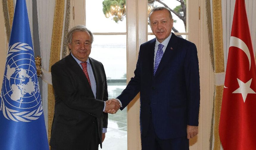 Erdoğan-Guterres telefon görüşmesi Rum basınında
