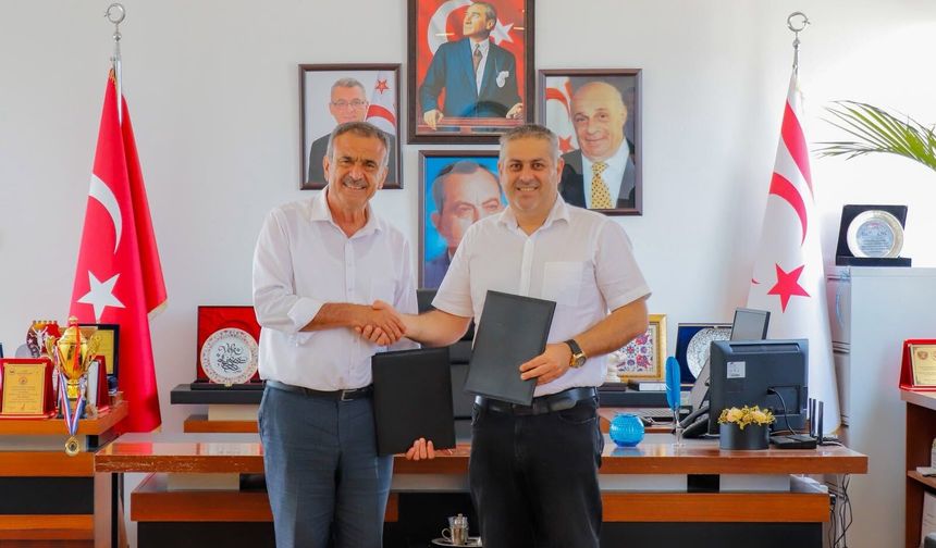 Gazimağusa Belediyesi 3. etap asfalt yapım işleri için mukavele imzaladı