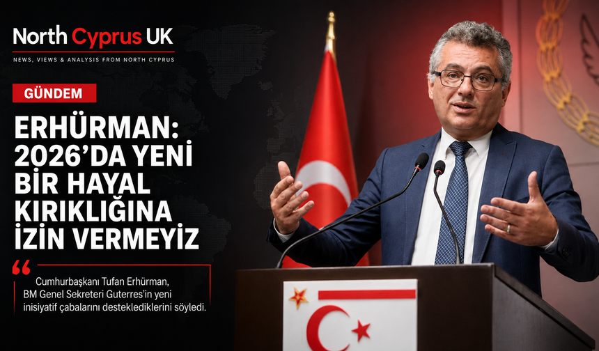 Erhürman: Kıbrıs Türk halkı çözüm sürecinin öznesidir