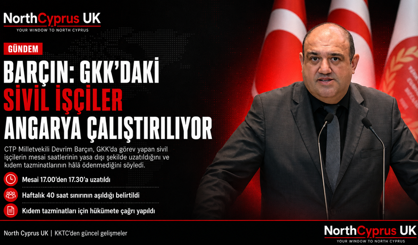 Barçın: Güvenlik Kuvvetleri Komutanlığı’ndaki sivil işçiler, İş Yasası'na aykırı şekilde çalıştırılıyor