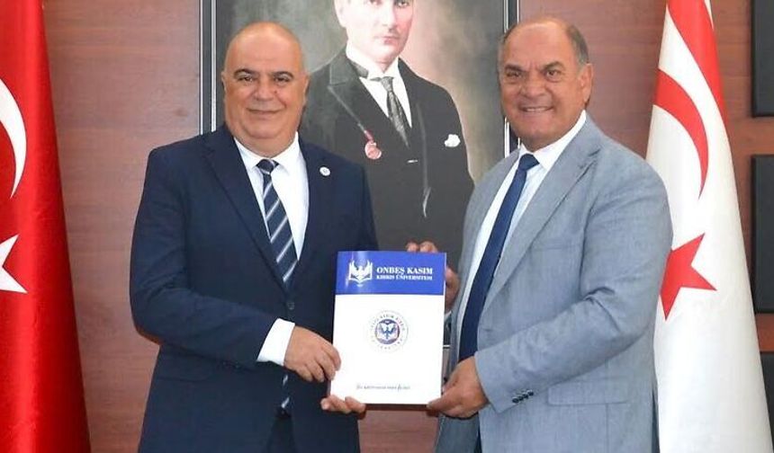 Değirmenlik Akıncılar Belediyesi ile Onbeş Kasım Kıbrıs Üniversitesi arasında eğitim protokolü imzalandı