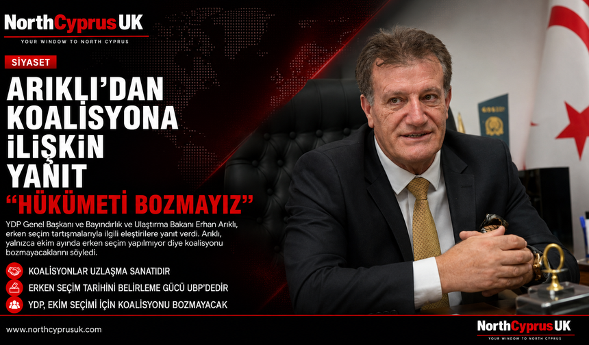Erhan Arıklı: Erken seçim istiyoruz diye koalisyonu bozmayız