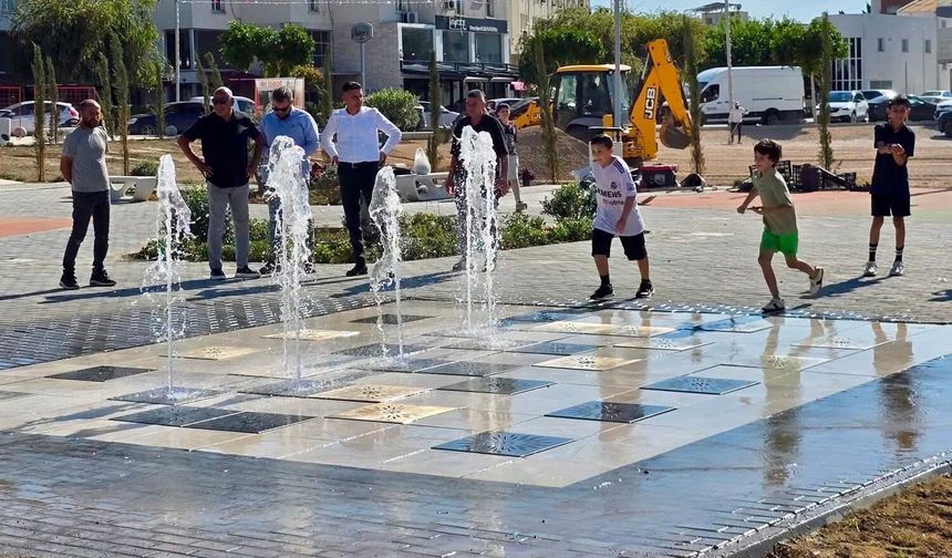 Park yenikent çocuk sesleriyle şenlendi