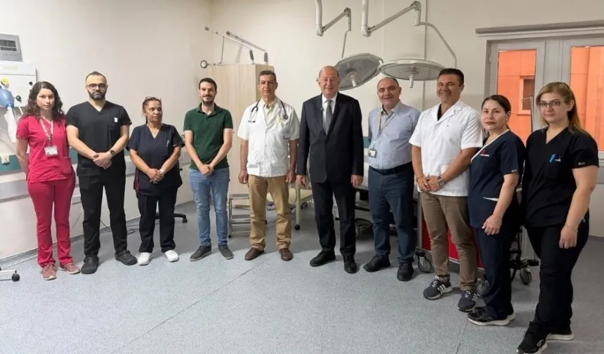 Dinçyürek: Mağusa Devlet Hastanesi’nde bayram süresince 5 ayrı hastaya anjiyo yapılıp tedavi edildi