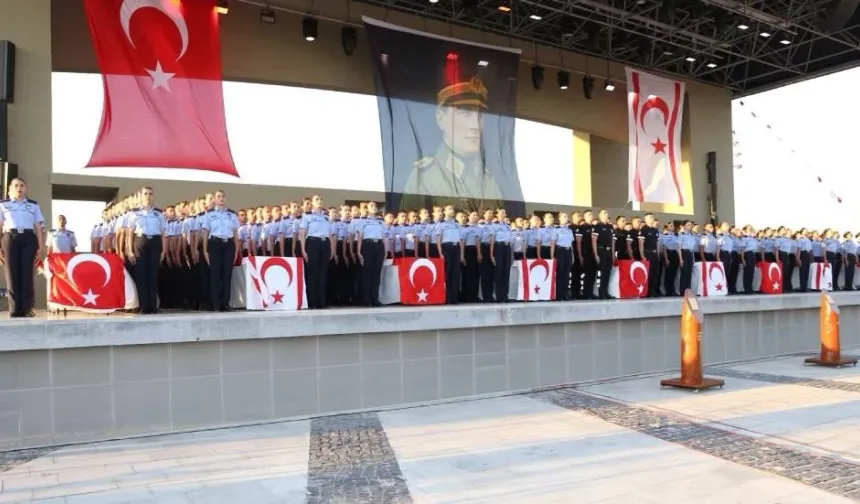 175 polis ve 25 itfaiye memuru yemin ederek göreve başladı
