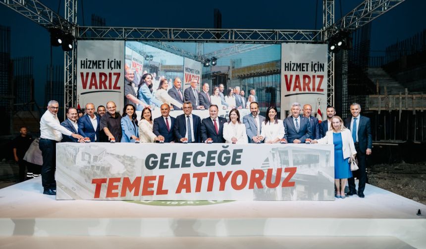 Değirmenlik Akıncılar Belediyesi’nin yeni hizmet binasının temeli törenle atıldı