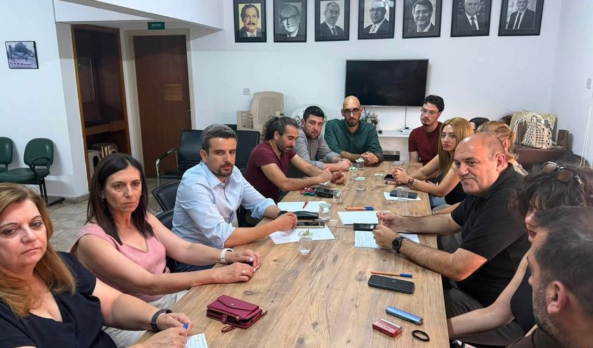 CTP Lefkoşa İlçe Örgütü ile AKEL Lefkoşa İlçe Örgütü bir araya geldi