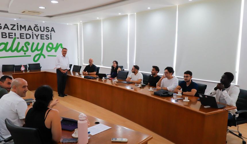 Gazimağusa Belediyesi şikâyet yönetiminde yapay zekâ destekli döneme hazırlanıyor