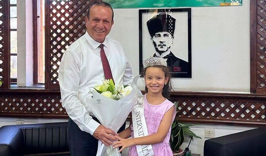 Ataoğlu, uluslararası başarı kazanan Mukaddes Gaziköylü’yü kabul etti