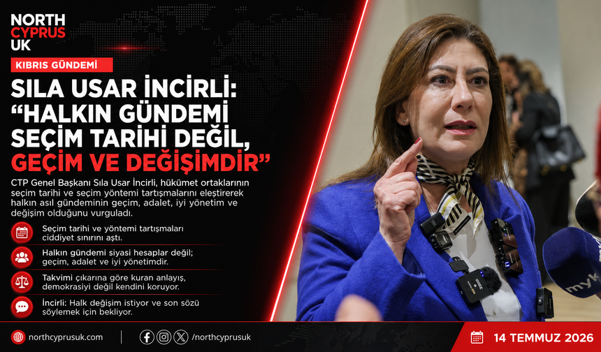 Sıla Usar İncirli: Halkın gündemi seçim tarihi değil, geçim ve değişimdir