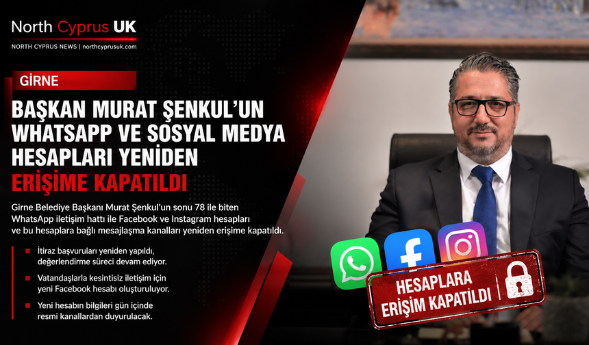 irne Belediyesi, Başkan Murat Şenkul’un sosyal medya hesapları tekrardan kapatıldı !