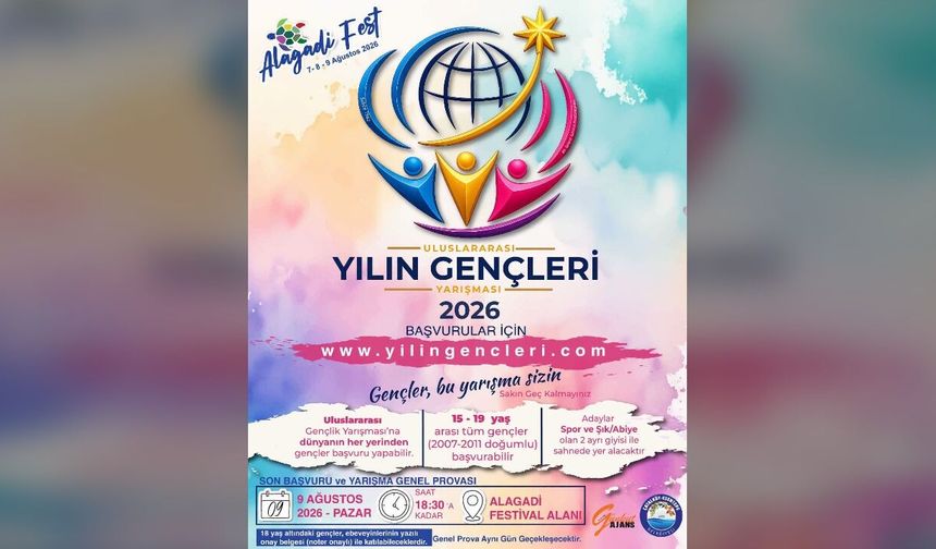 Uluslararası Yılın Gençleri Yarışması 2026 için başvurular başladı
