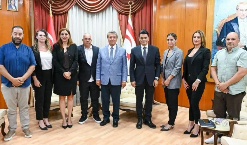 Ünal Üstel, BRTK temsilcilerini kabul etti: Birikmiş sorunları çözme iradesi gösterdik