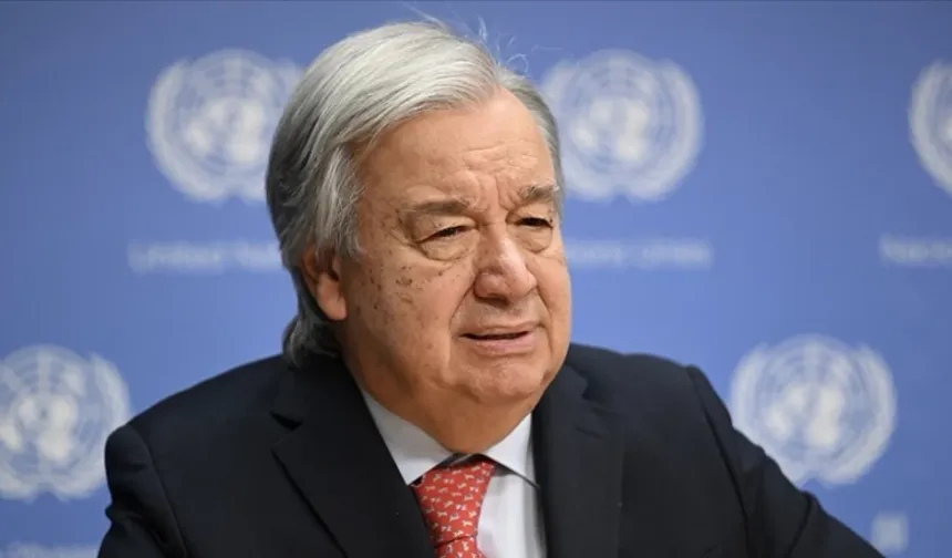 Antonio Guterres: Güven yaratıcı önlemler müzakerenin yerini alamaz