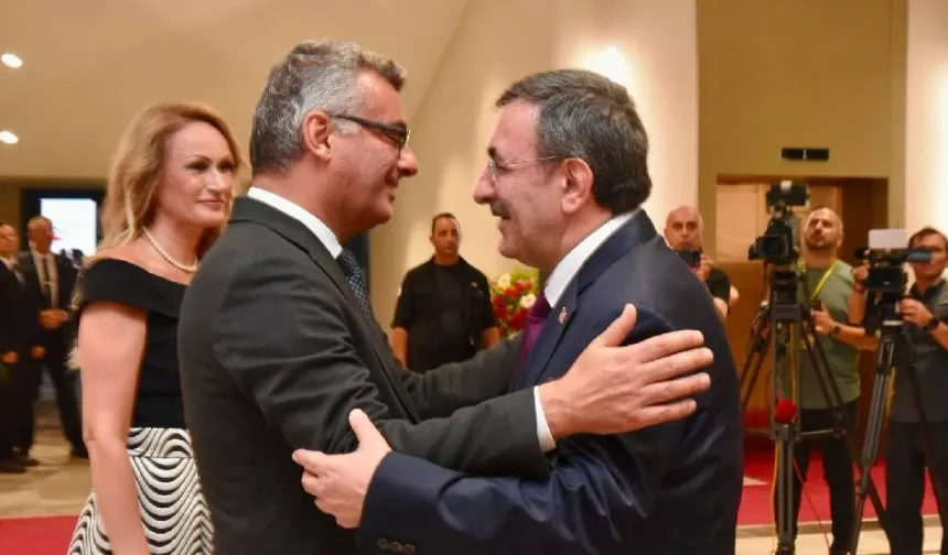 Cumhurbaşkanlığı'nda Barış ve Özgürlük Bayramı resepsiyonu düzenlendi