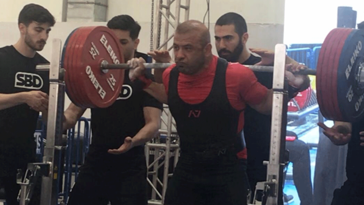 Mehmetali Deniz’den Powerlifting Türkiye rekoru