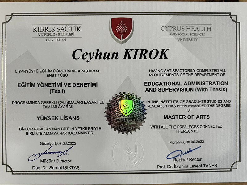 Ceyhun Diploma 1