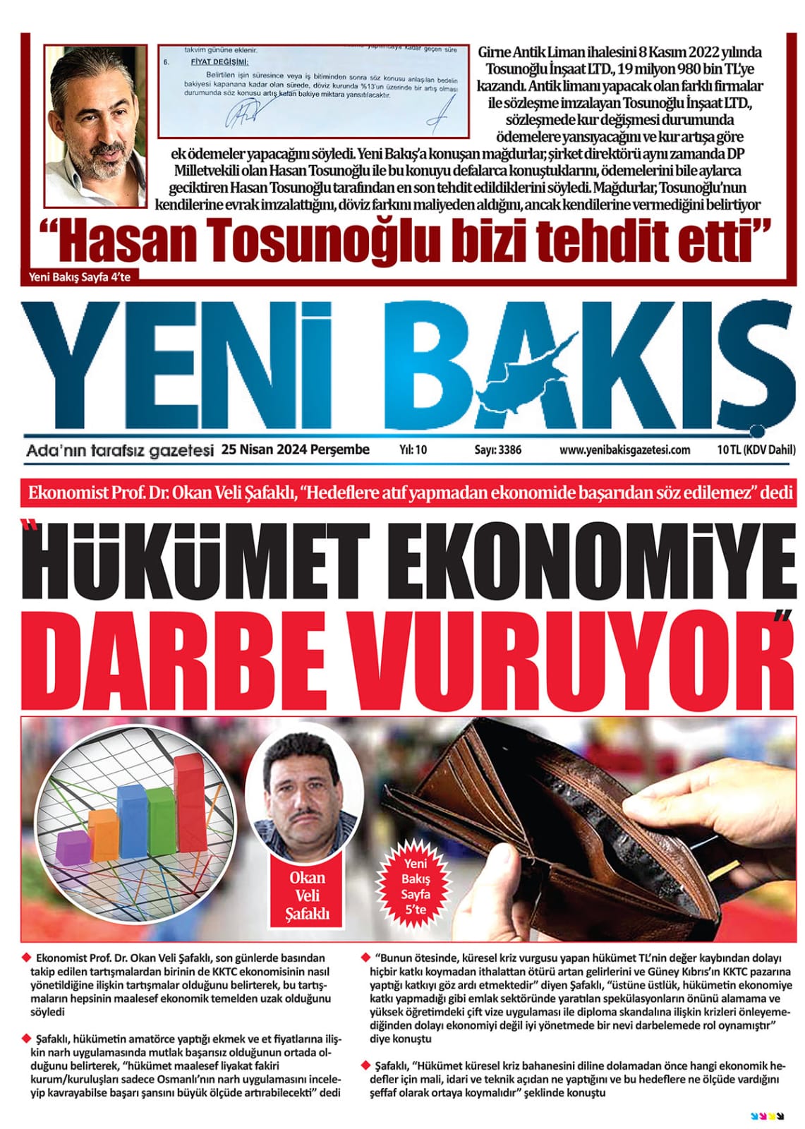 Gazete Manşetleri 25 Nisan8