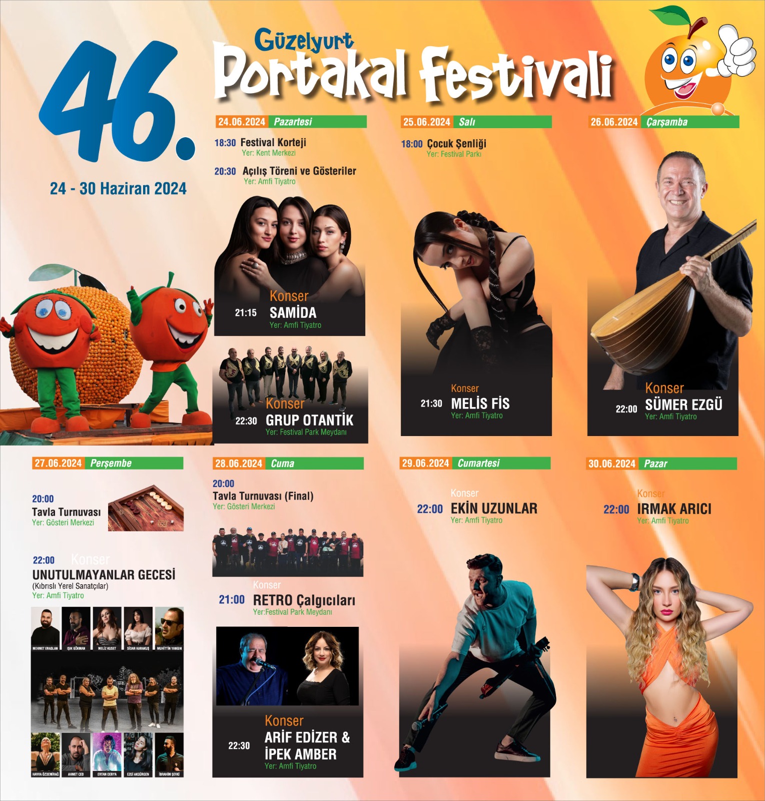 Guzelyurt Portakal Festivali Program1