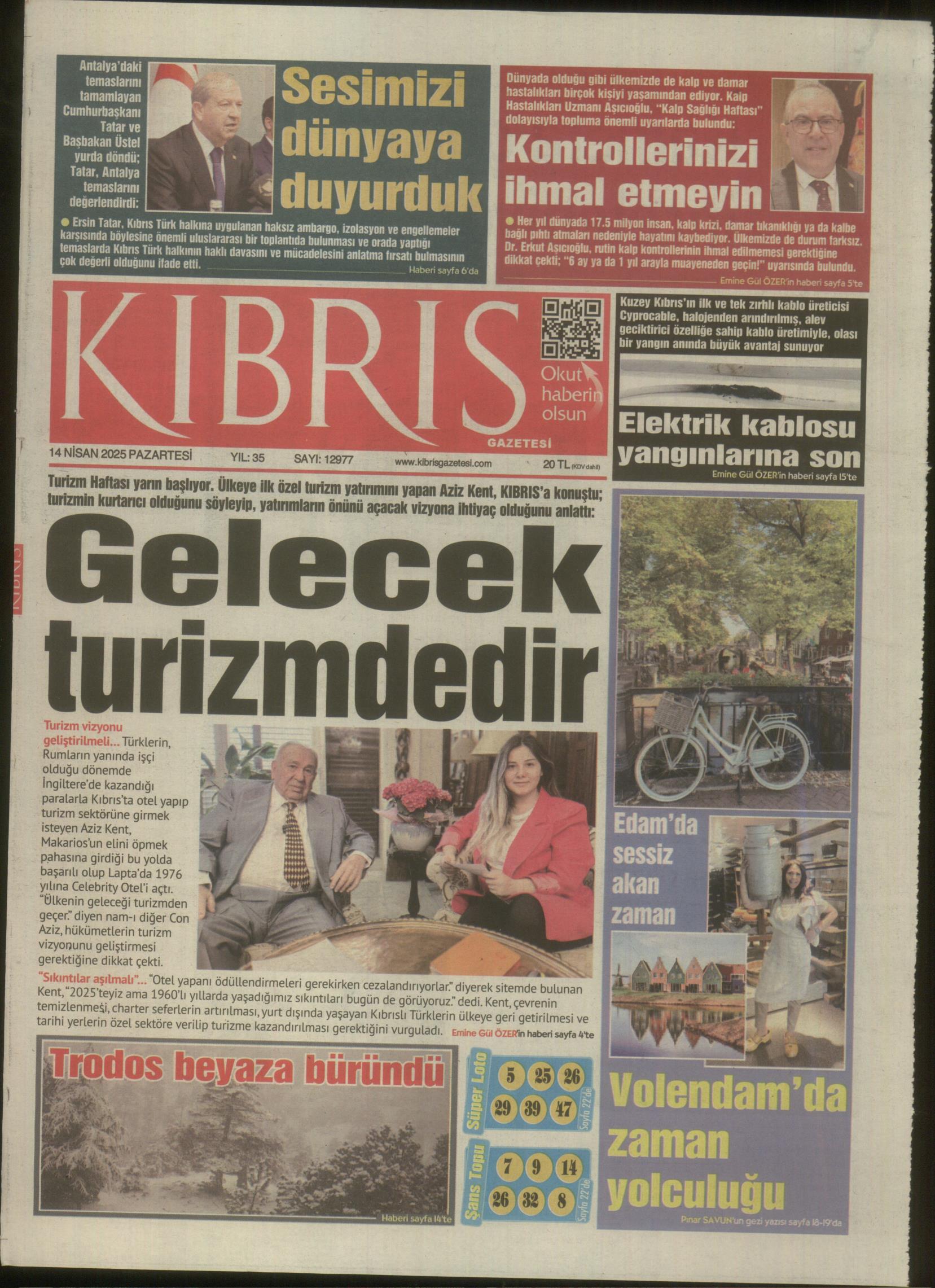 K I B R I S G A Z E T E S I 20250414