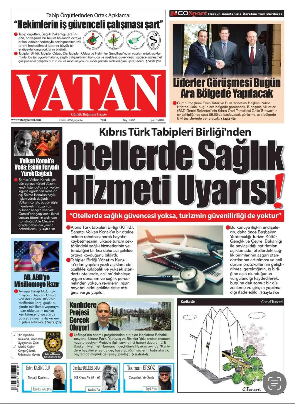 gazete mansetleri