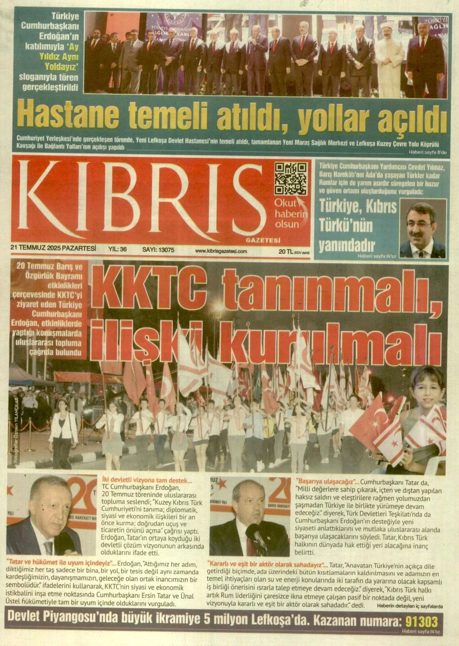 K I B R I S G A Z E T E S I 20250721
